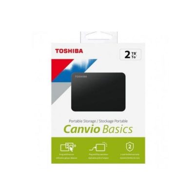 Toshiba HDD USB 3.2 CANVIO Basics 2TB Noir