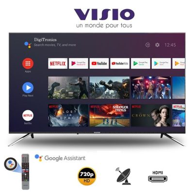 Visio Smart TV 32″ Android officielle HD – Bluetooth 5.0 Récepteur Intégré HDR – DOLBY